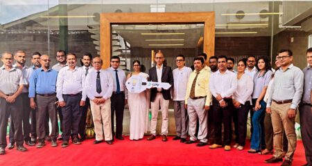 Handover of new electronics factory in Sri Lanka